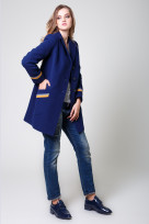 Пальто 2-475/9 Речная вода