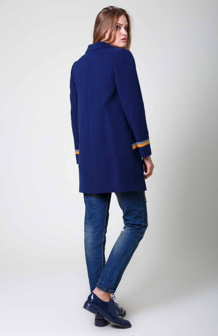 Пальто 2-475/9 Речная вода