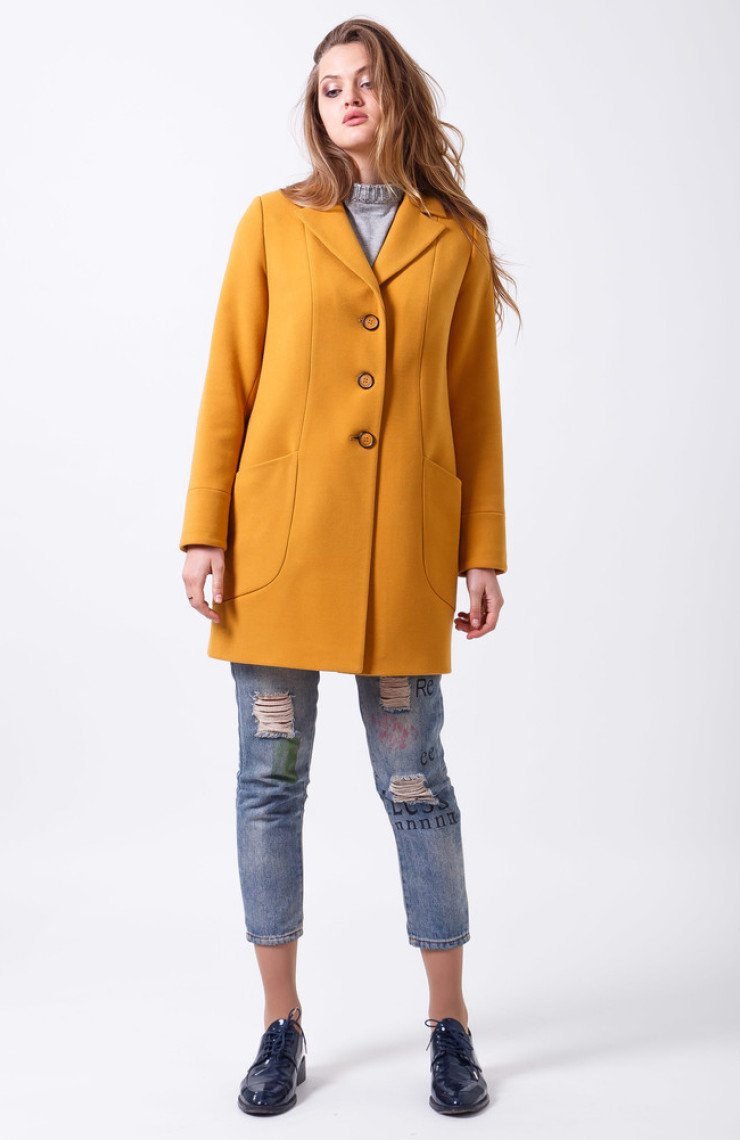 Пальто 2-475/9 Золотой песок