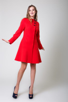 Пальто S-2052/9 Нежно красный