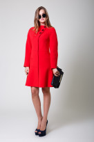 Пальто S-2052/9 Нежно красный