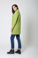 Пальто 3-009L Салатовый