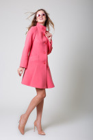 Пальто 2-459/9 Розовый жемчуг