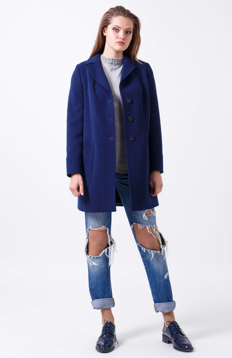 Пальто 2-475/9Н Речная вода