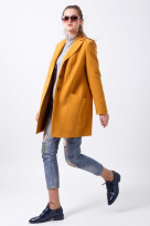 Пальто 2-475/9Н Золотой песок