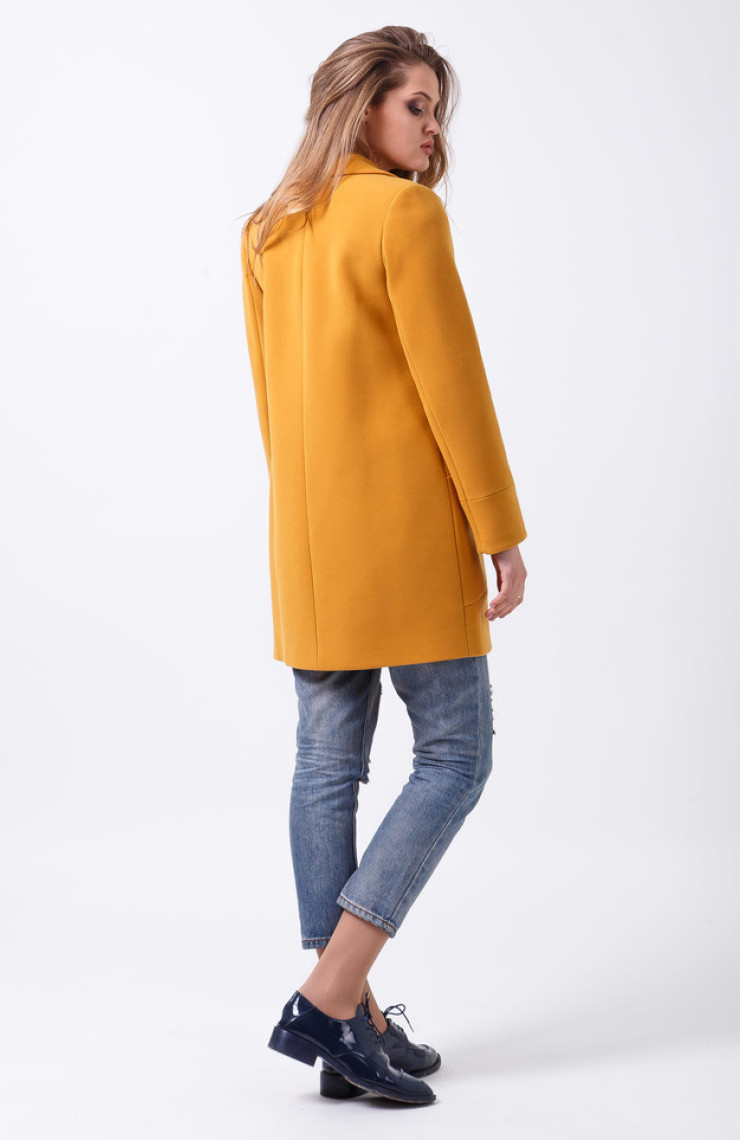 Пальто 2-475/9Н Золотой песок