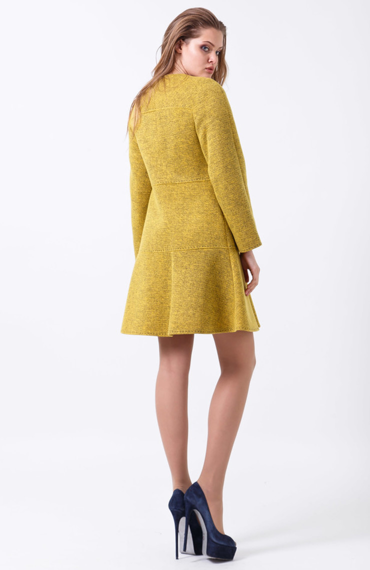 Пальто 2-480L Желтый