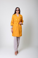 Плащ 4-028 Горчичный
