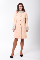 Плащ 4-021 Персиковый