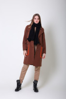 Пальто S-2063 Корица