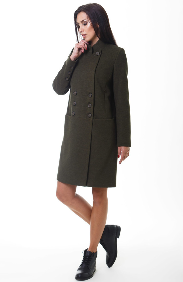 Пальто 2-485/9 Табак