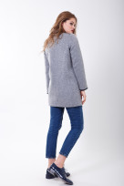 Пальто 2-461L Серый