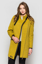 Пальто 2-461L Желтый