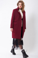 Пальто 2-470L Сангрия