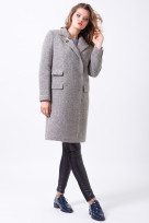 Пальто 2-470L Фисташковый