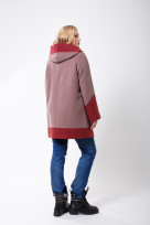 Пальто 2-540/9 Дымчато бежевый