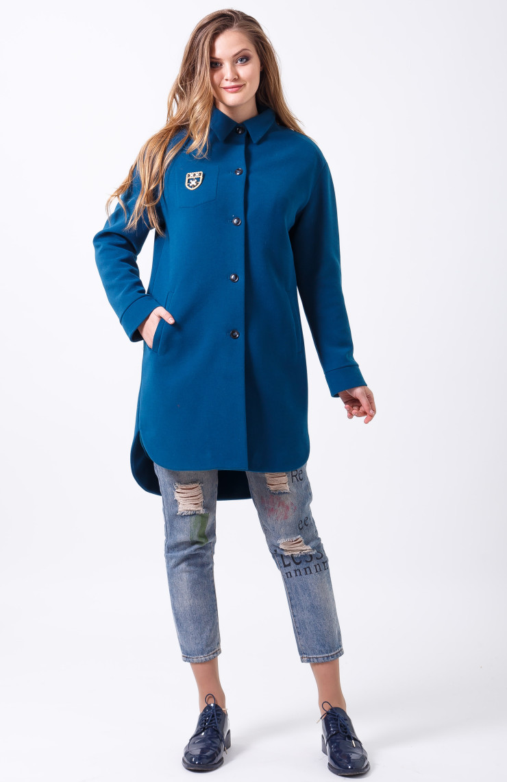 Пальто 2-495/9 Океан