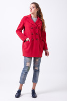 Пальто 2-486/9 Кораловый