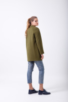 Пальто 2-486/9 Осенний лес