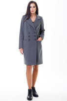 Пальто 2-485/91 Графит