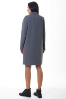 Пальто 2-485/91 Графит