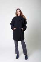 Пальто 2-558/9 Черный