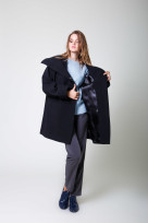 Пальто 2-558/9 Черный