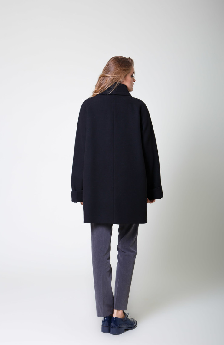 Пальто 2-558/9 Черный