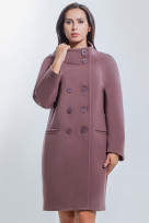 Пальто 2-427/9 Черный жемчуг