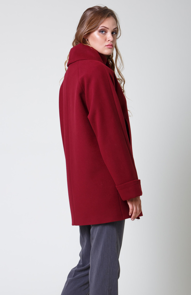 Пальто 2-558/9 Спелая вишня