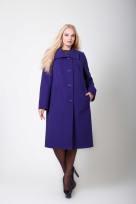Пальто 2-563/9 Темно-синий