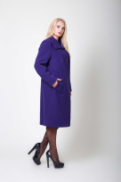 Пальто 2-563/9 Темно-синий