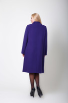 Пальто 2-563/9 Темно-синий