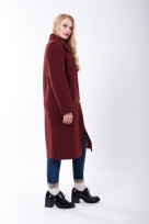 Пальто 2-563/9 Ежевика