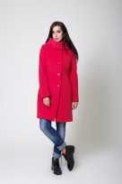 Пальто 2-549/9 Красный закат