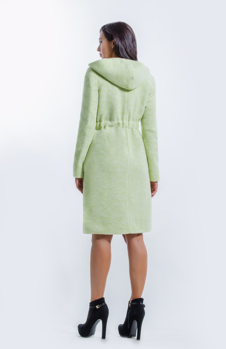 Пальто 2-494L Салатовый