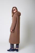 Пальто 1-115IT Молочный шоколад