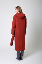 Пальто 1-115IT Красное дерево