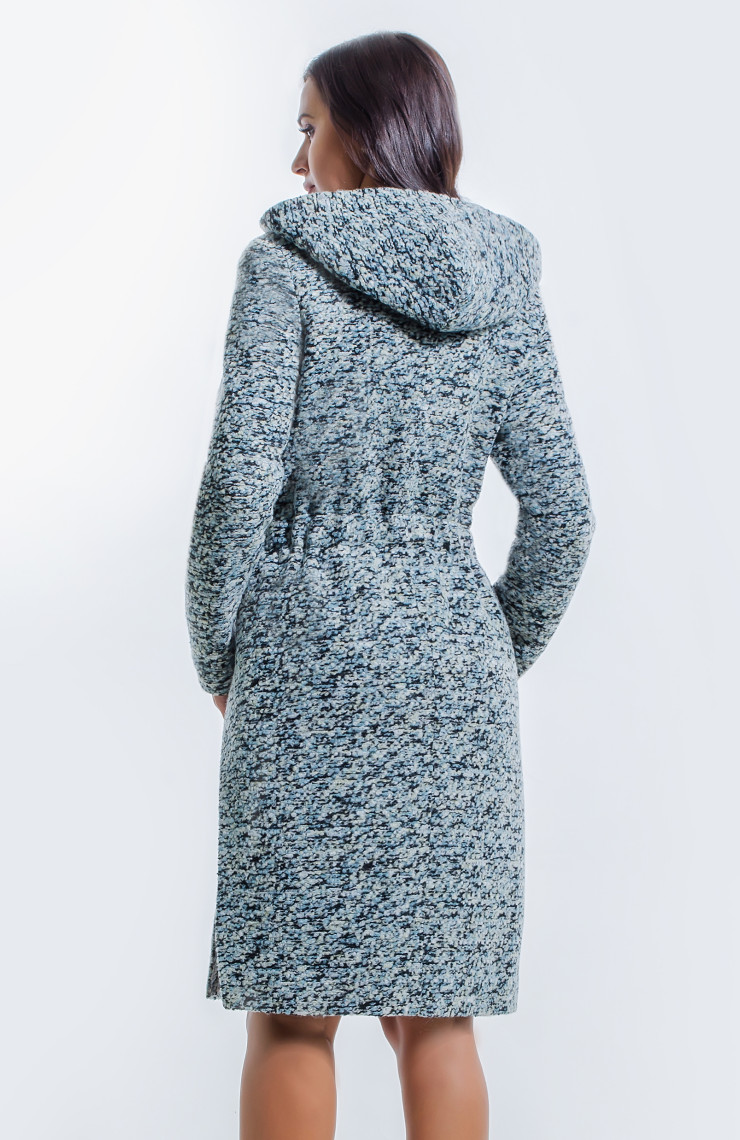 Пальто 2-494L Оливковый