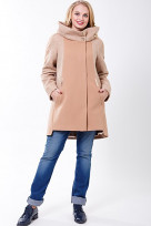 Пальто 2-581 Бежевый