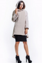 Пальто 2-581 Теплый беж