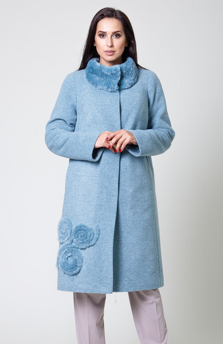 Пальто 1-084L Мурена