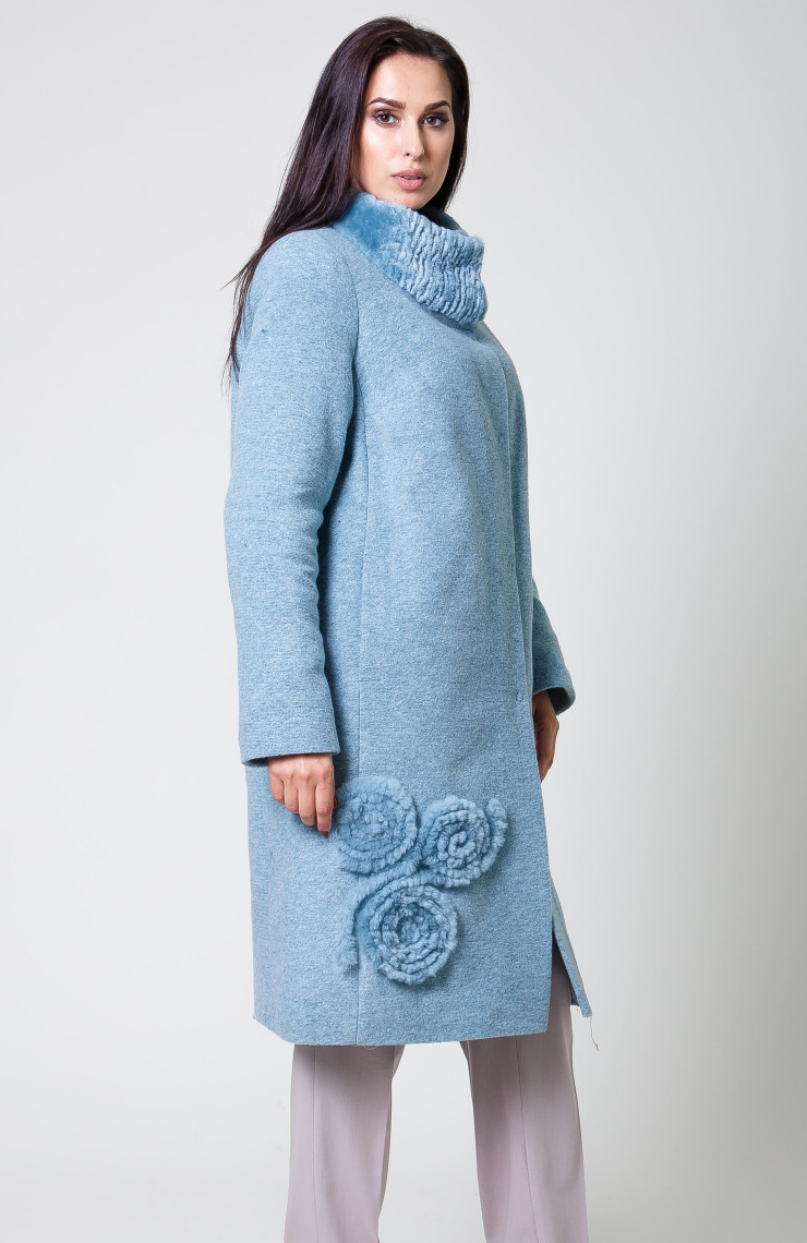 Пальто 1-084L Мурена