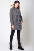 Пальто 1-028/9 Зеленый чай