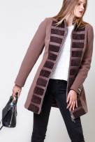 Пальто 1-028/9 Шоколад