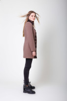 Пальто 1-028/9 Шоколад