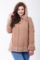 Пальто 1-107 Латте