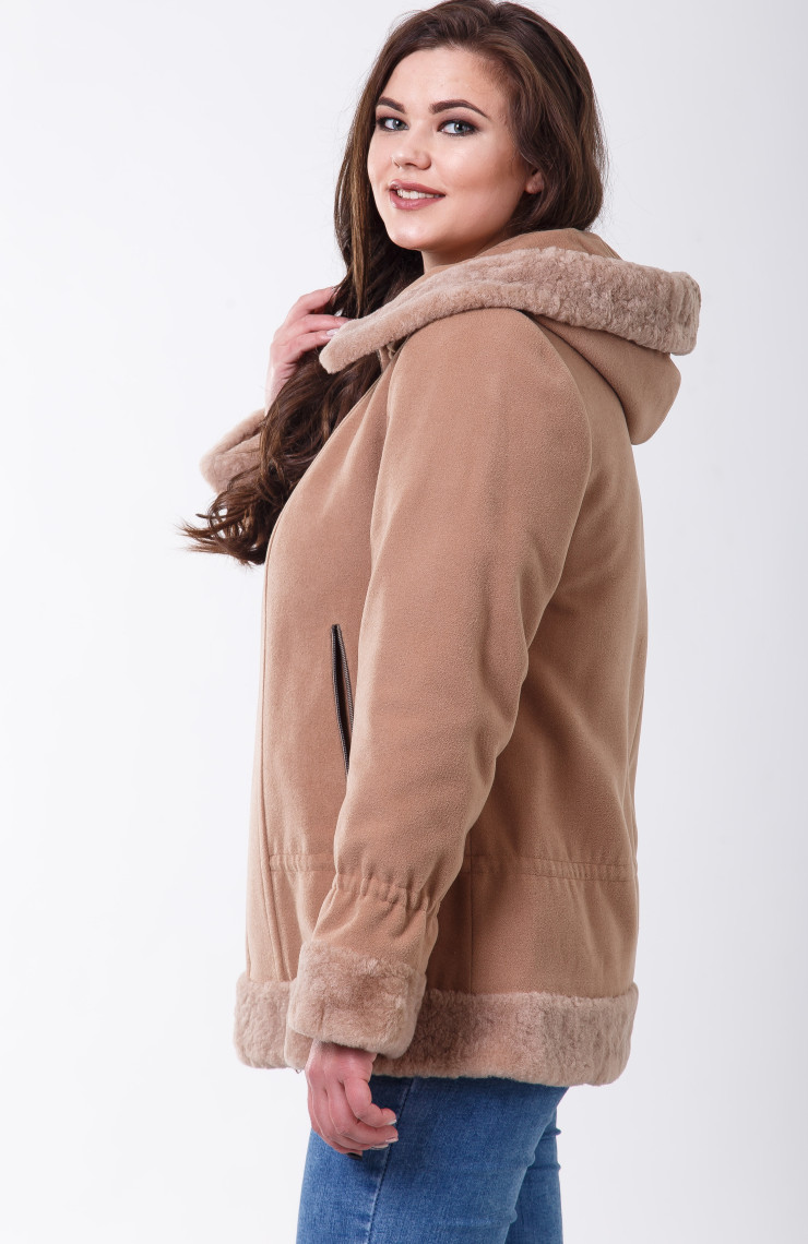 Пальто 1-107 Латте