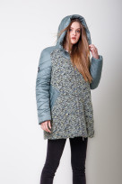 Пальто 2-573 Оливковый