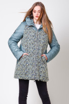 Пальто 2-573 Оливковый